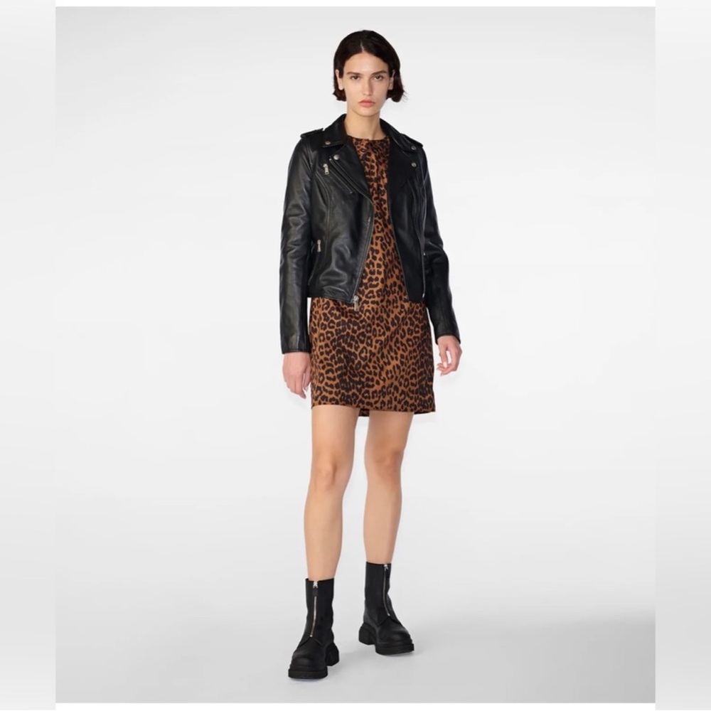 Wilsons Leather Sleek Black Jacket - Picture 6 of 16